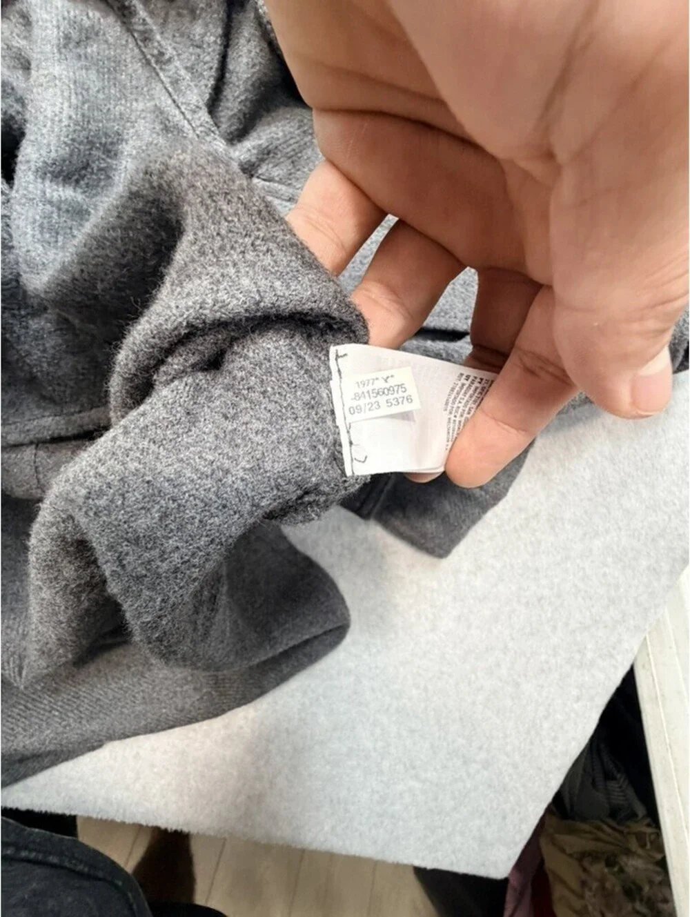 American Eagle Mens Shirt Jacket Small Charcoal Gray Cotton